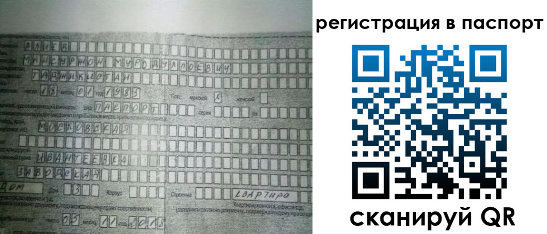 временная регистрация законно в Нижневартовске